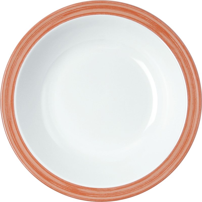 Teller tief "Colour" Ø20,5cm 600ml Melamin  orange (1)