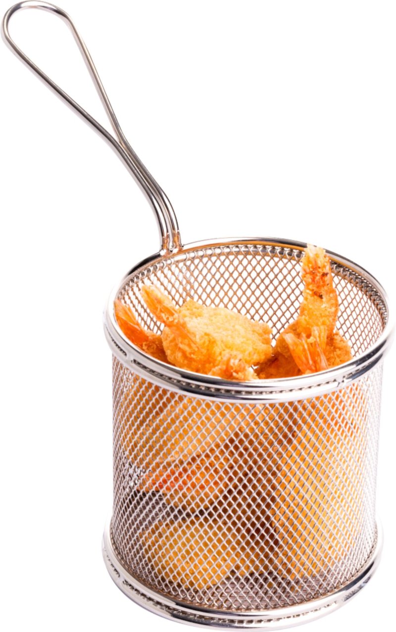 Mini-Servier-Frittierkorb, rund Ø 9 cm (1)