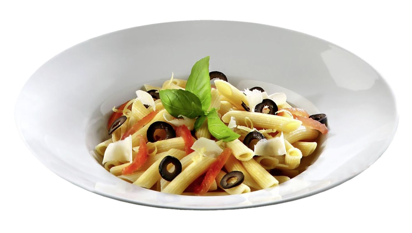 Pastateller weiß, rund,  Ø 27,0 cm (5)