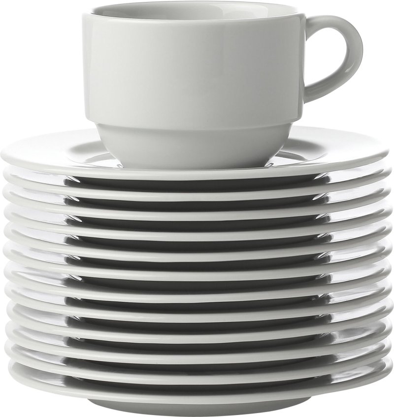 Tasse untere Ø 15 cm weiß (2)