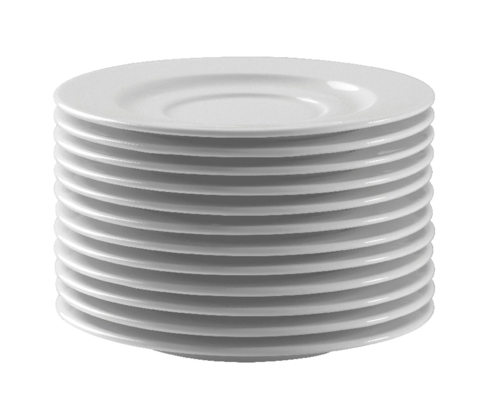 Tasse untere Ø 15 cm weiß (3)