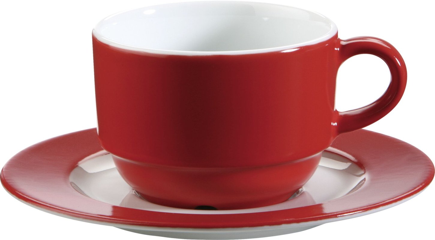 Tasse obere 0,18 L rot (2)