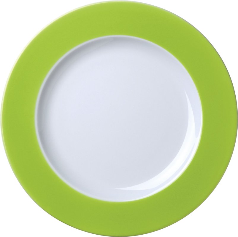 Teller flach Ø 26 cm limette (1)