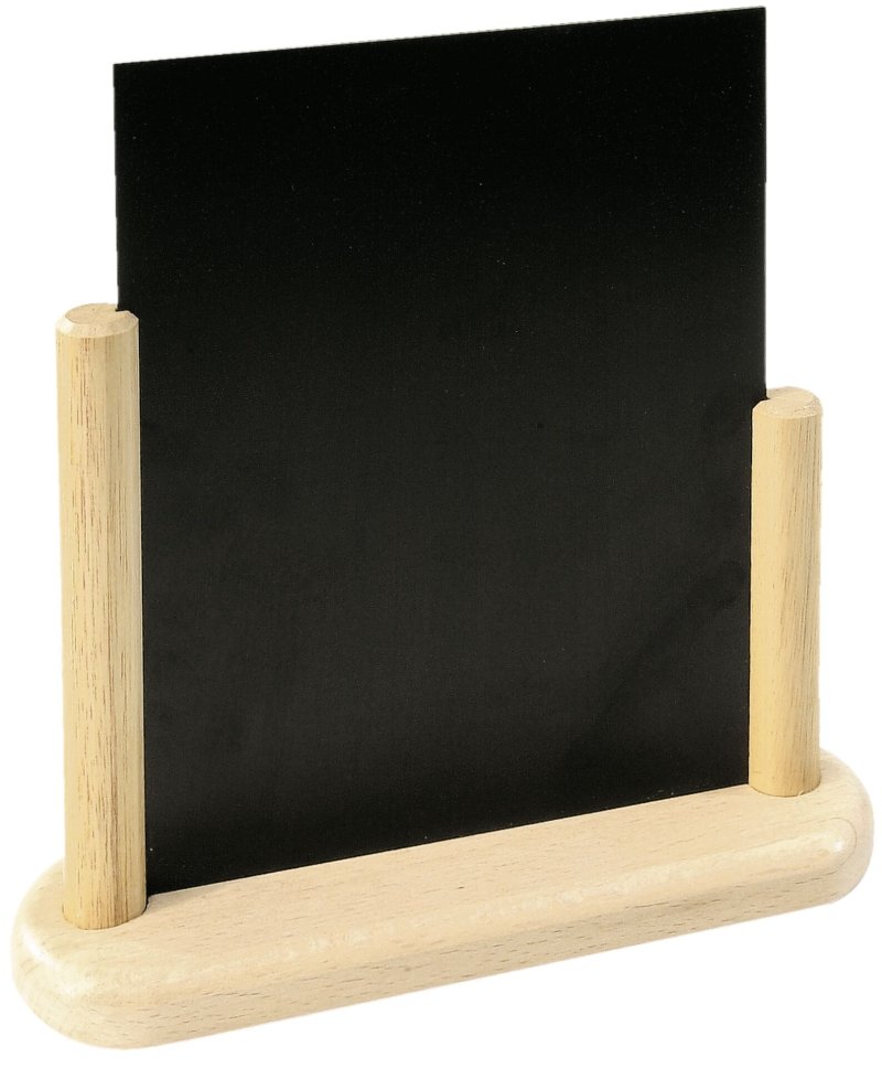 Tischtafel inkl. Gestell aus Holz natur A6 (4)