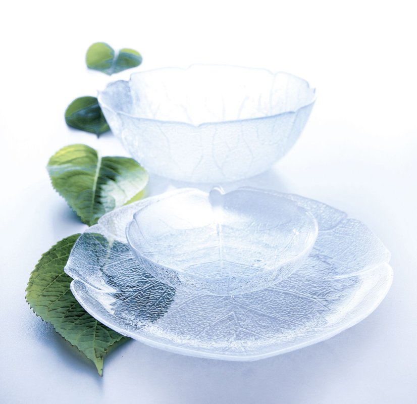 Glasserie "Aspen" Teller tief Ø 20 cm (2)