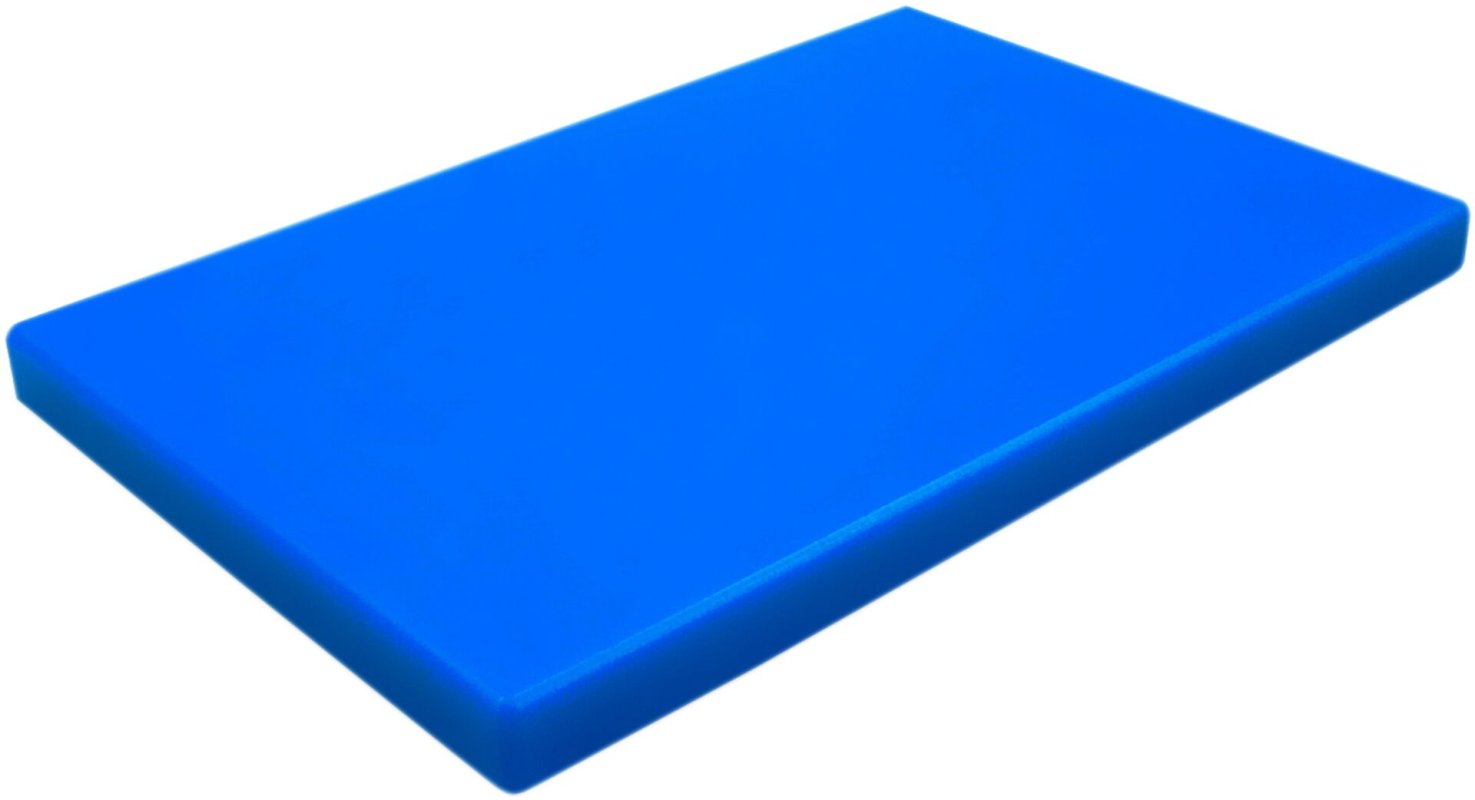 Schneidbrett PE 500 blau 40x30x2cm (1)