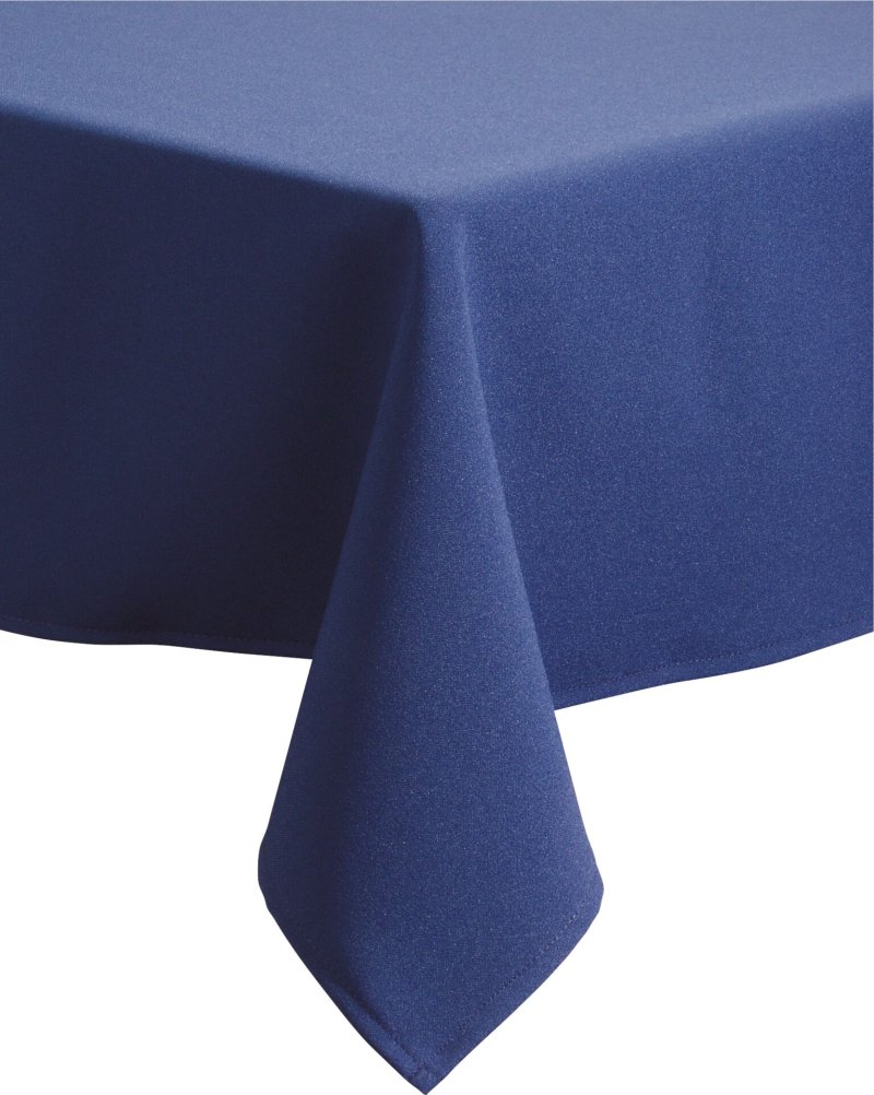 Tischdecke "Excaliber" 140x140cm marineblau (1)