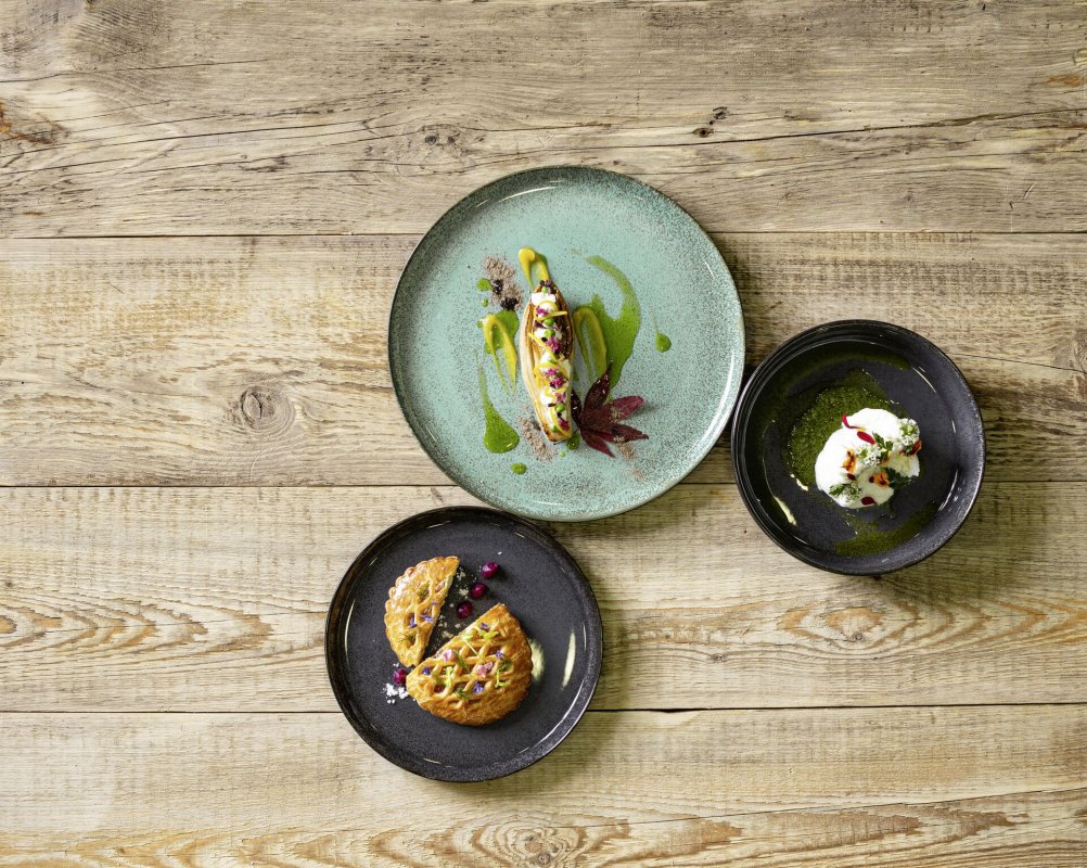 Porzellanserie "Spices" Curry Teller flach Ø27cm (5)