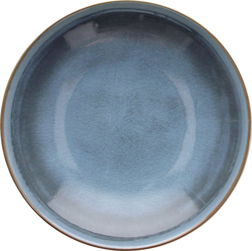 Porzellanserie "Terra" Teller tief Ø26 cm blau (1)