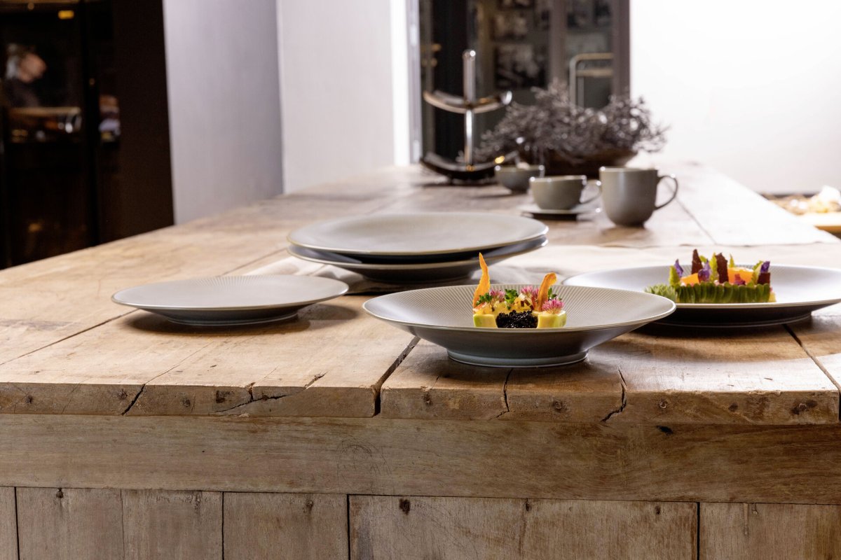 Porzellanserie "James" Teller gewölbt Ø 28,3cm (4)