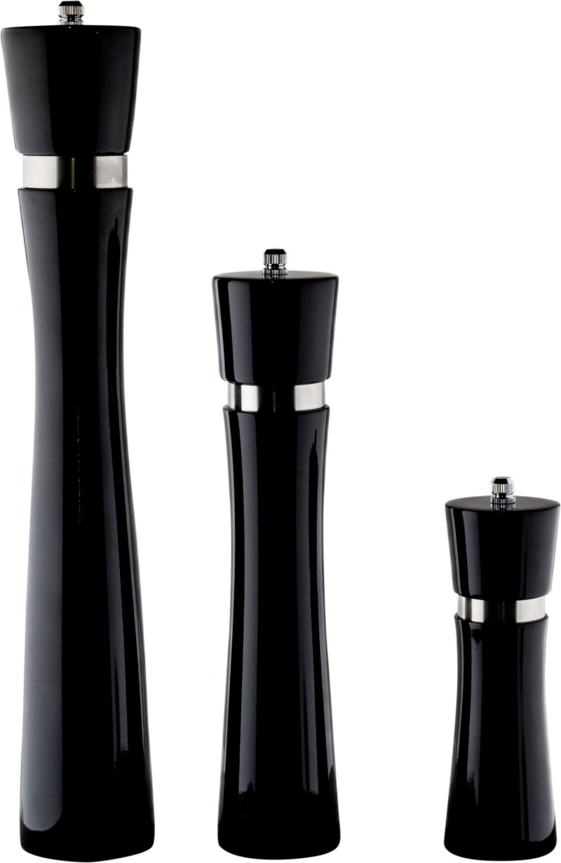 S/P-Mühle "High Tower"  schwarz 5x16,5 cm (2)