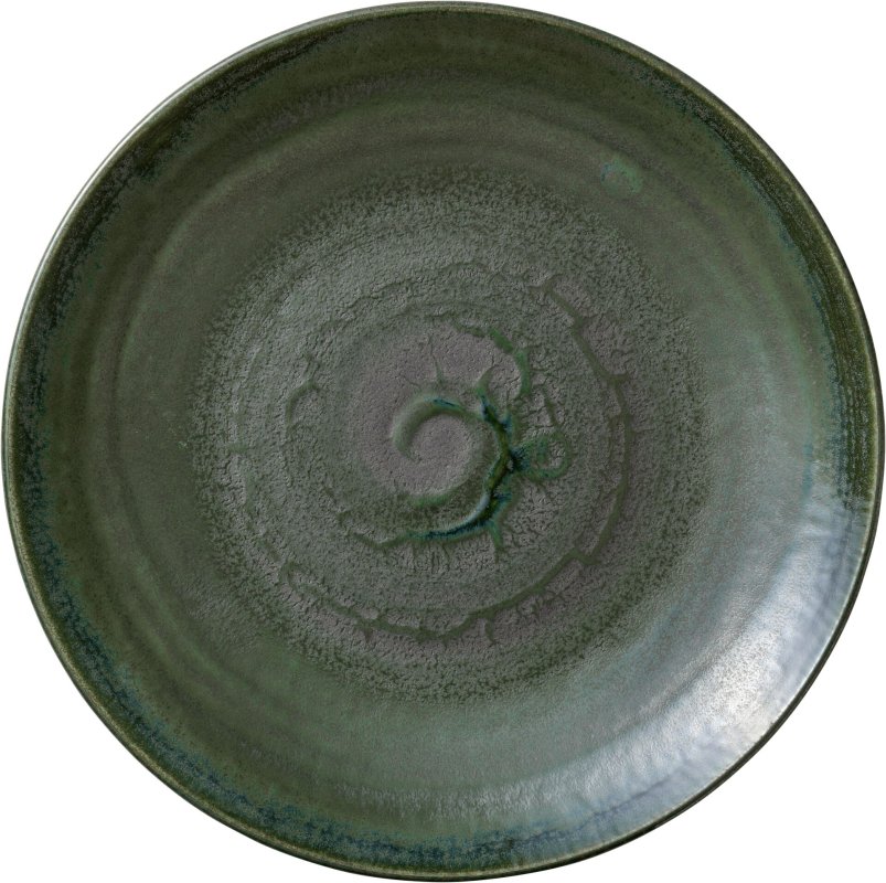 "Heart & Soul" Avocado Teller Coup flach Ø30cm (1)