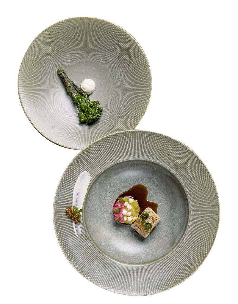 Porzellanserie "James" Teller gewölbt Ø 28,3cm (6)