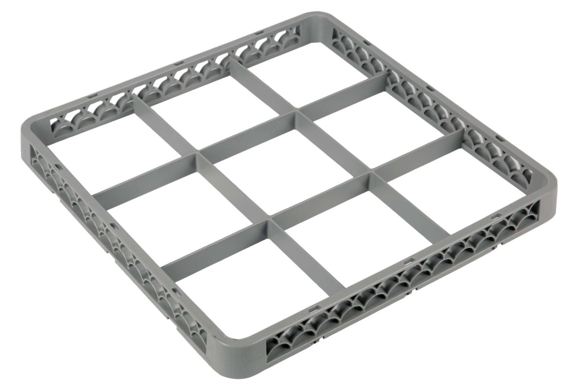 Gläserkorb 9 Fächer geteilter Aufsatz (1)