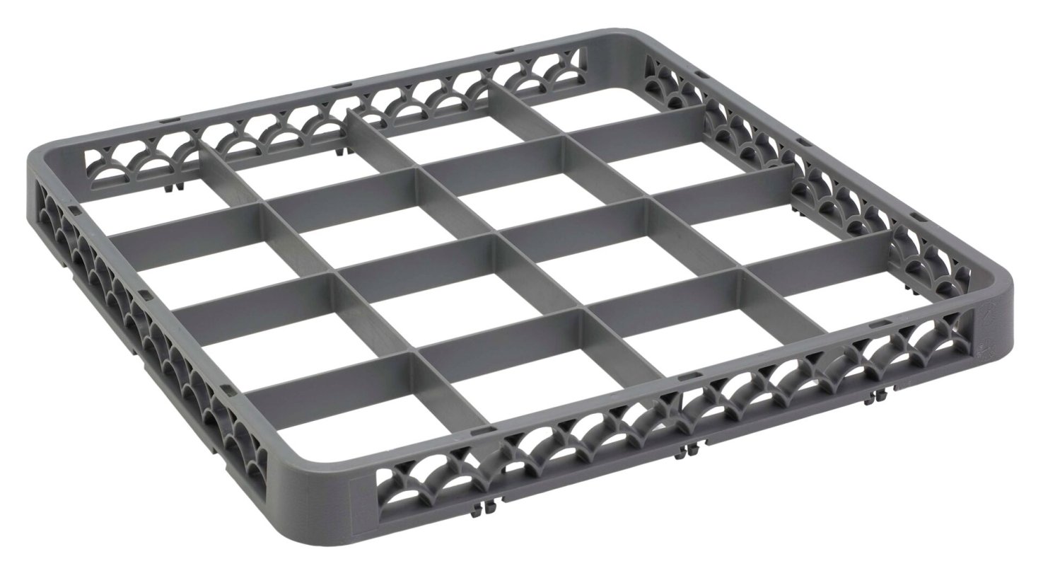 Gläserkorb 16 Fächer geteilter Aufsatz (2)