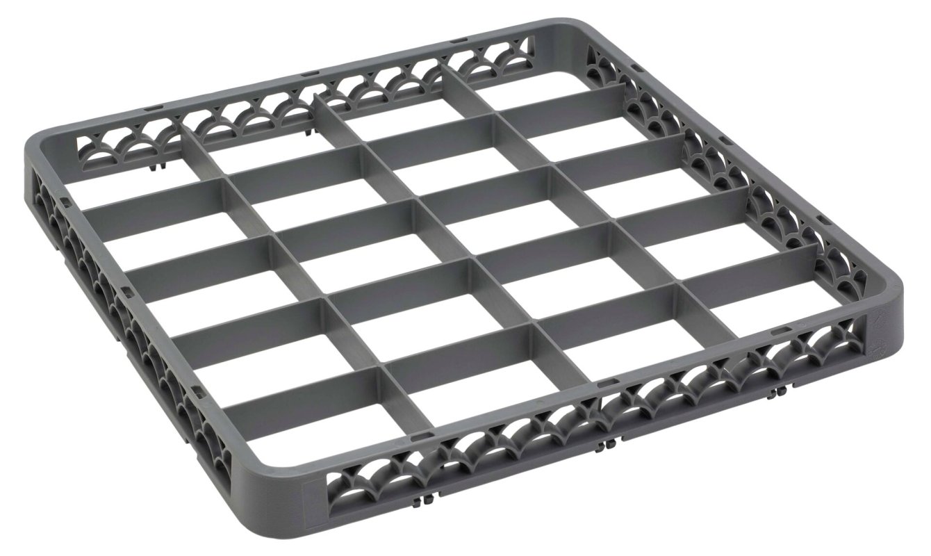 Tassenkorb/Gläserkorb 20 Fächer geteilter Aufsatz (1)