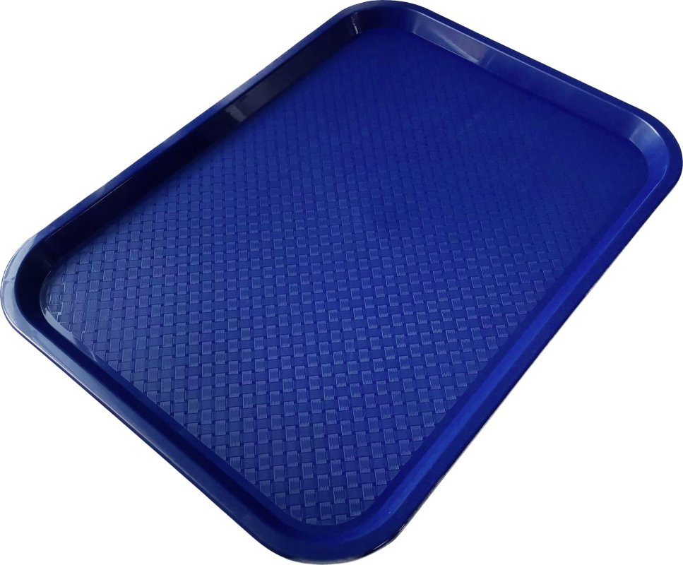 Serviertablett PP 41,5x31cm dunkelblau (1)