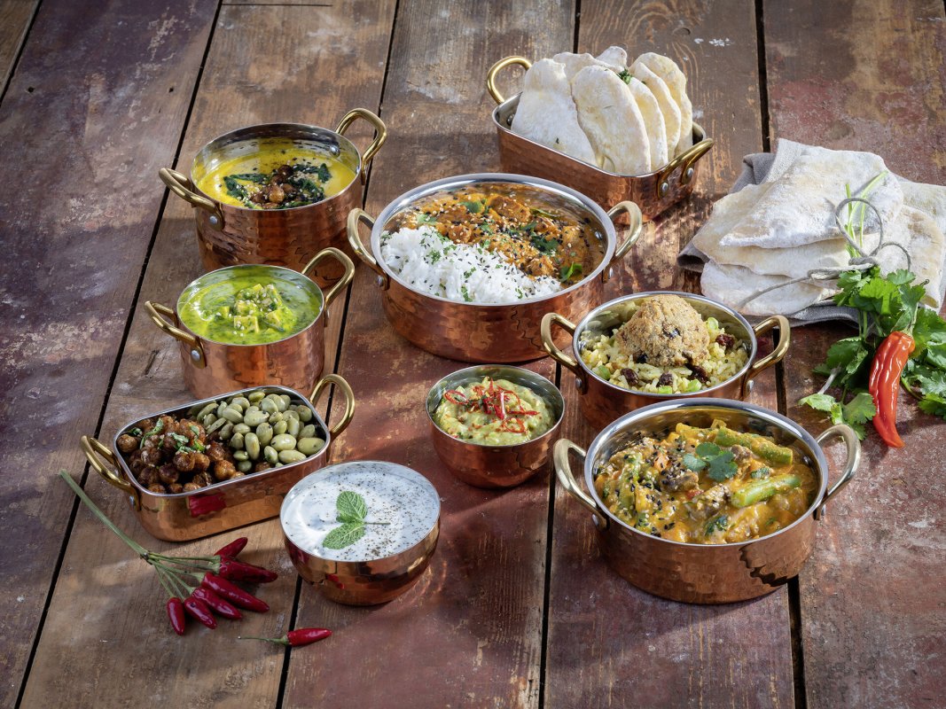 Servierartikel "Mumbai" rund, ØxH: 8,3x4,5 cm (4)