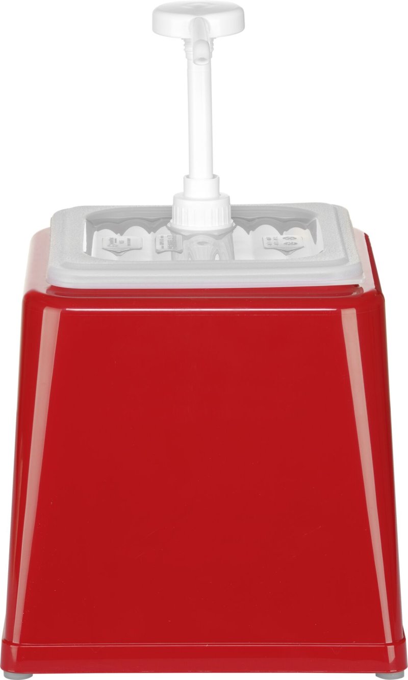 Pump-Soßenspender 2,5L rot (1)