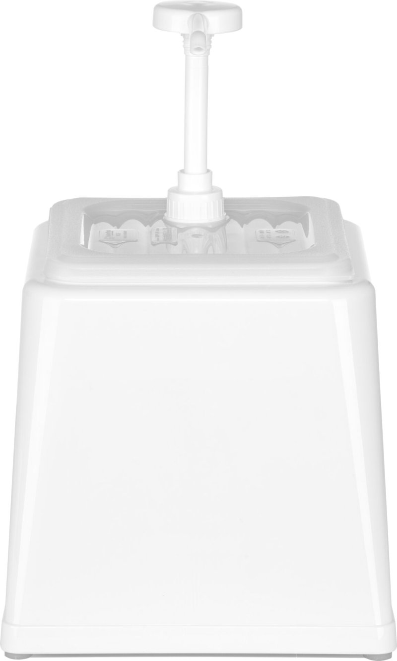 Pump-Soßenspender 2,5L weiß (1)