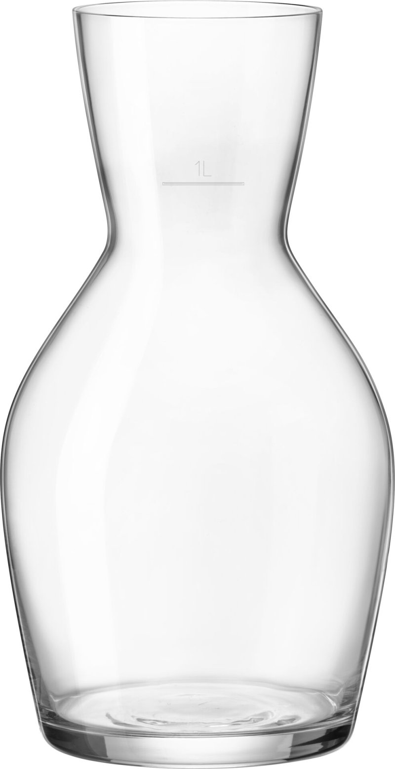 Karaffe "Ypsilon Wine" mit Füllstrich 1L (1)
