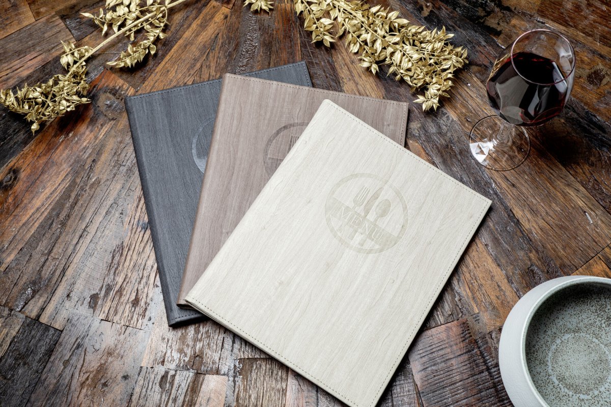 Speisekarte A4 "Madera" anthrazit (4)