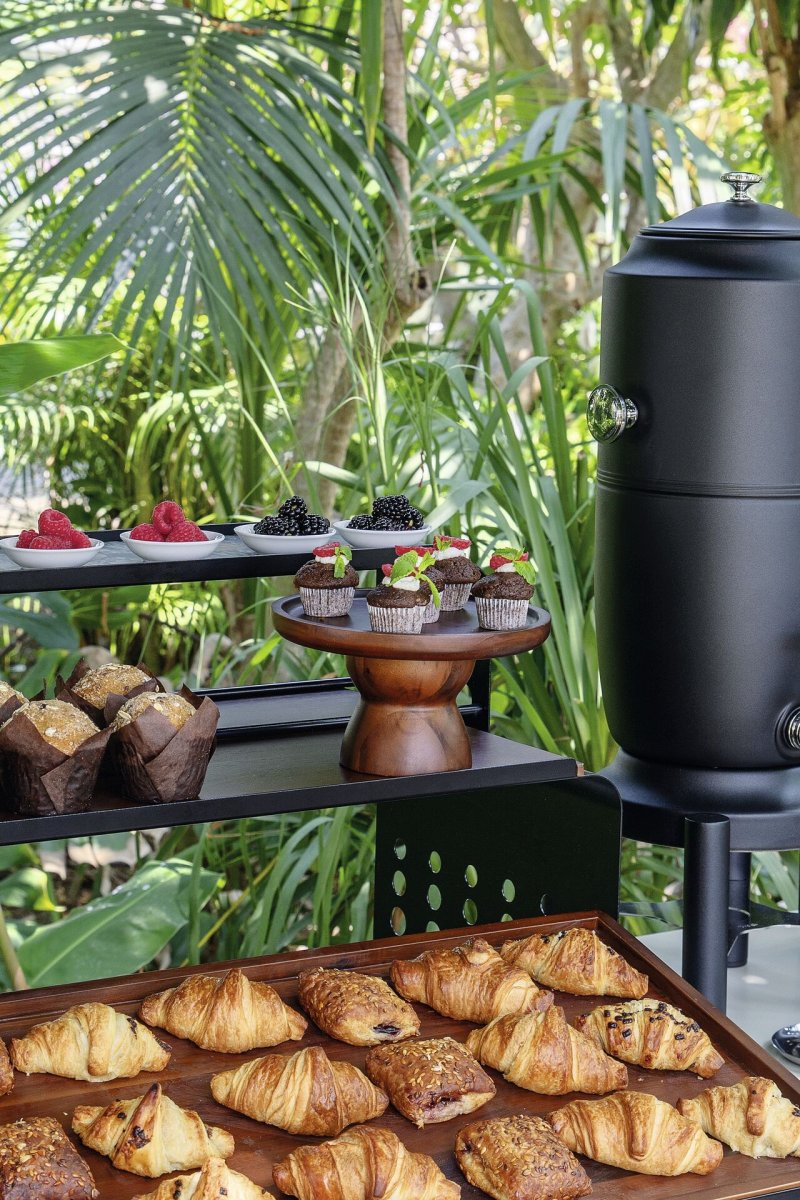 Torten-/Buffetplatte mit Fuß 24,5x11cm (4)