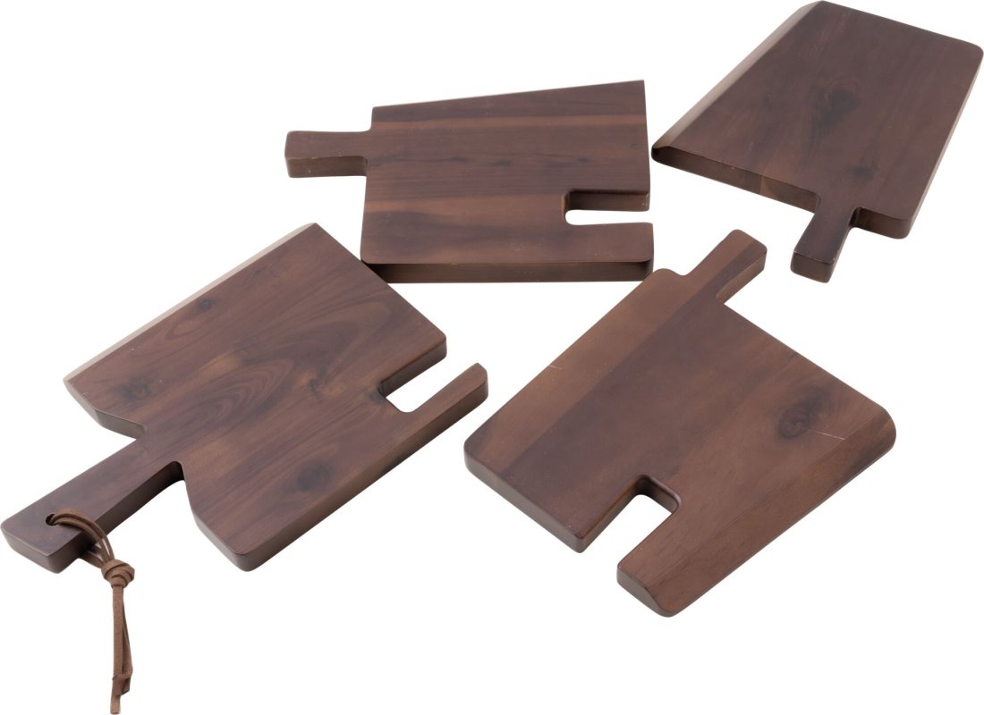 Akazienholzbretter, 4-tlg.Set (2)