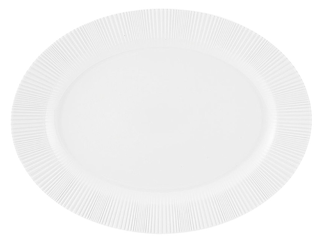 Porzellanserie "Verve" Platte oval 32x24,5cm (1)