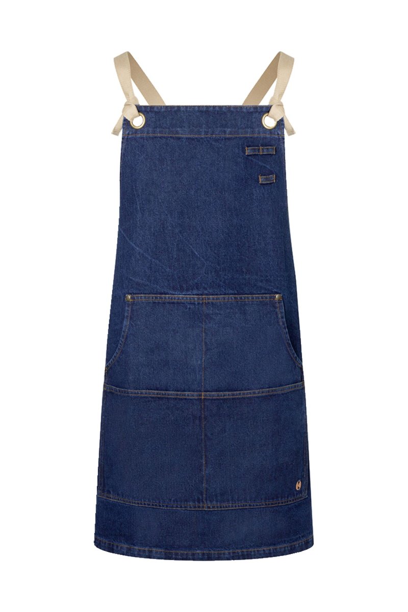 Latzschürze Denim Urban-Style (2)