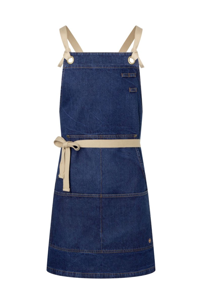 Latzschürze Denim Urban-Style (3)