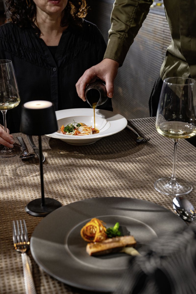 Steinzeugserie "Urban Calm" beige Pastateller (6)