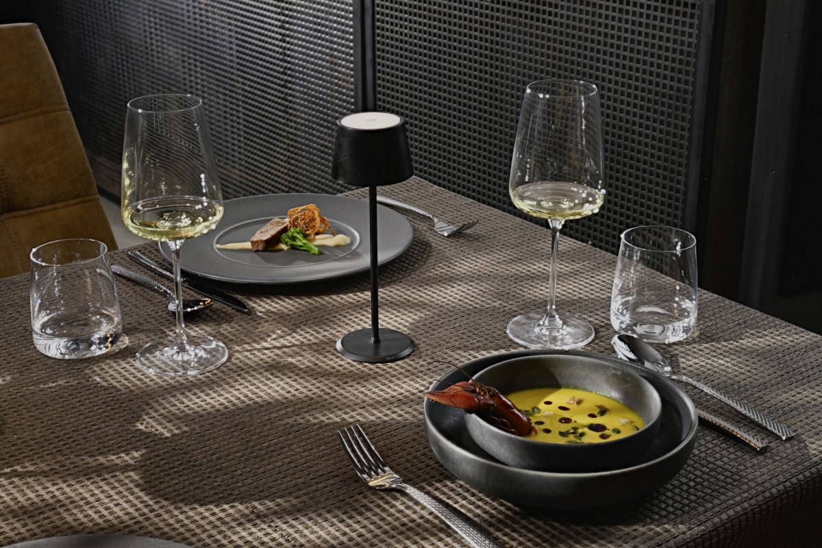 Steinzeugserie "Urban Calm" grau Teller tief (3)