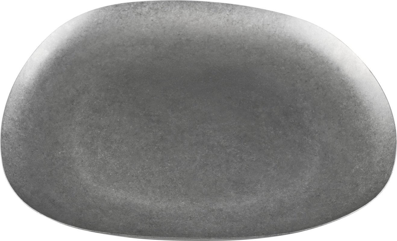 Edelstahlserie "Yoko" Teller flach 26,5x23cm (1)