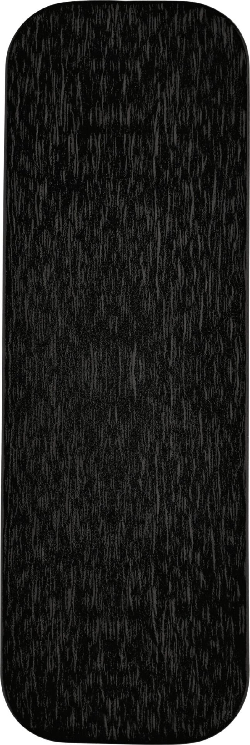 Porzellanserie "Lavanit" schwarz Platte rechteckig 30x10x1,1cm (1)