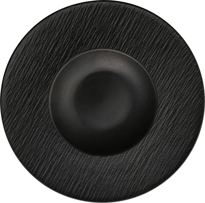 Porzellanserie "Lavanit" schwarz Pastateller (2)