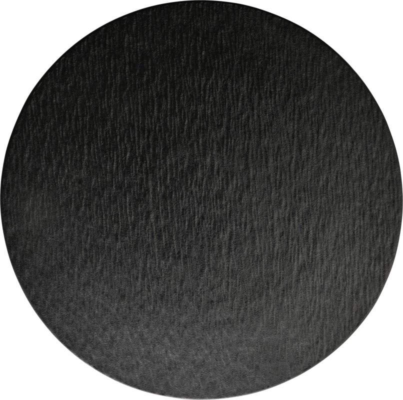 Porzellanserie "Lavanit" schwarz Platte rund Ø25cm (1)