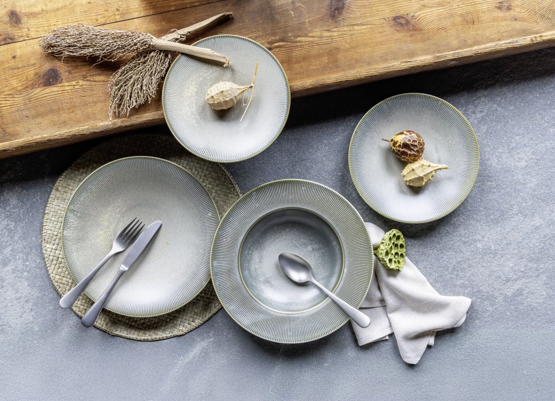 Porzellanserie "James" Teller gewölbt Ø 28,3cm (7)